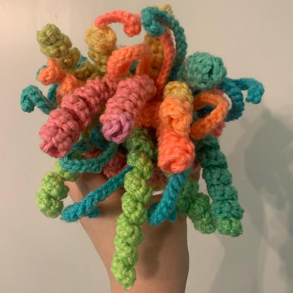 🪼 NEW Handmade Crocheted Jellyfish Stuffed Animal 🪼 - Picture 7 of 10